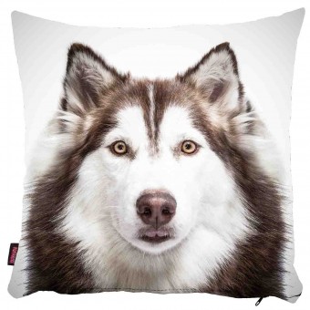 Kurt Desenli Yastık Kılıfı